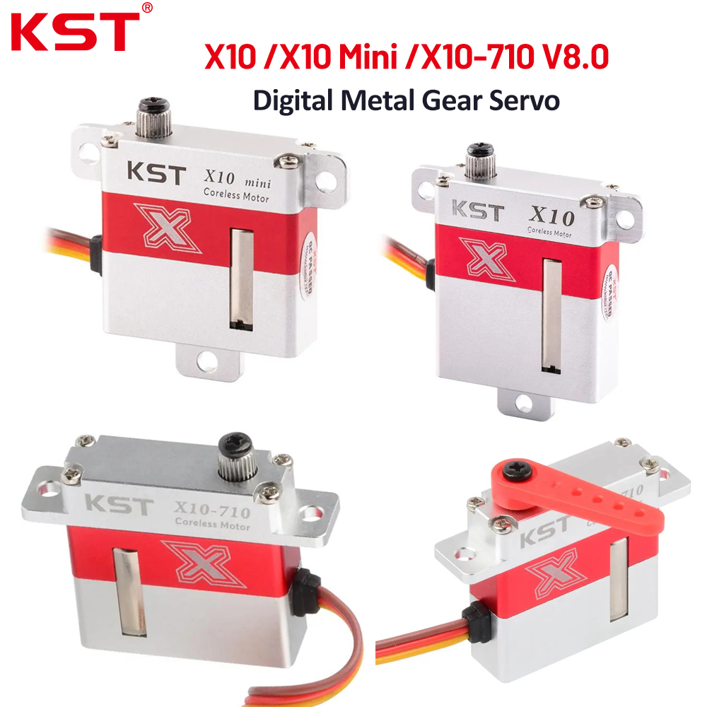 Drone Helicopter Rc - KST X10/X10 Mini/ X10-710 V8.0 Digitaler