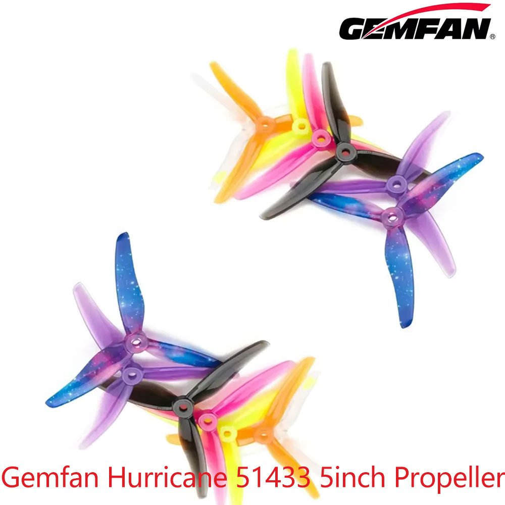 Drone Rc2 - 12 Paar Gemfan Hurricane 51433 5