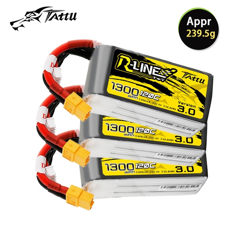 Drone Zll Rc - TATTU R-LINE 3.0 6S 22,2V 1300mAh