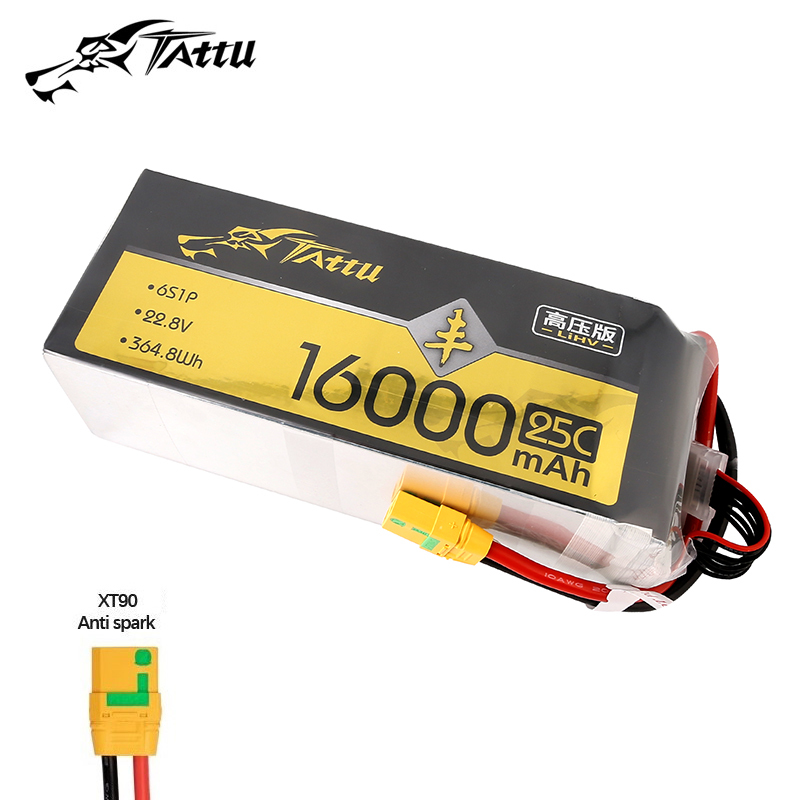 Drone Zll Rc - Upgrade TATTU 16000mAh 25C 22,8V LiPo-Akku