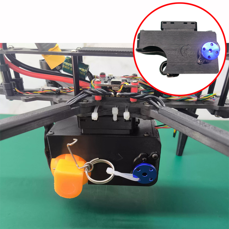 Drone Switch Rc - 1 Stück Ringzug-Abwurfvorrichtung mit integriertem Einzelschalter