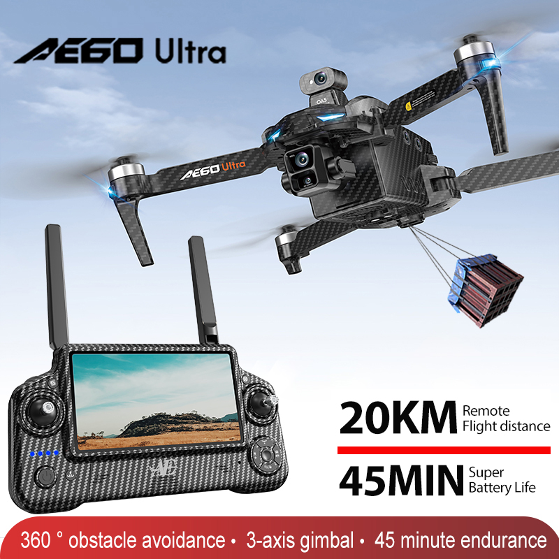 Drone Rc With Screen - AE60 GPS Drone Professionelle 8K Kamera