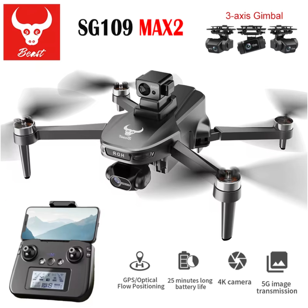 Drone App Rc Fpv - SG109 MAX2 Professionelle FPV 8K Kamera