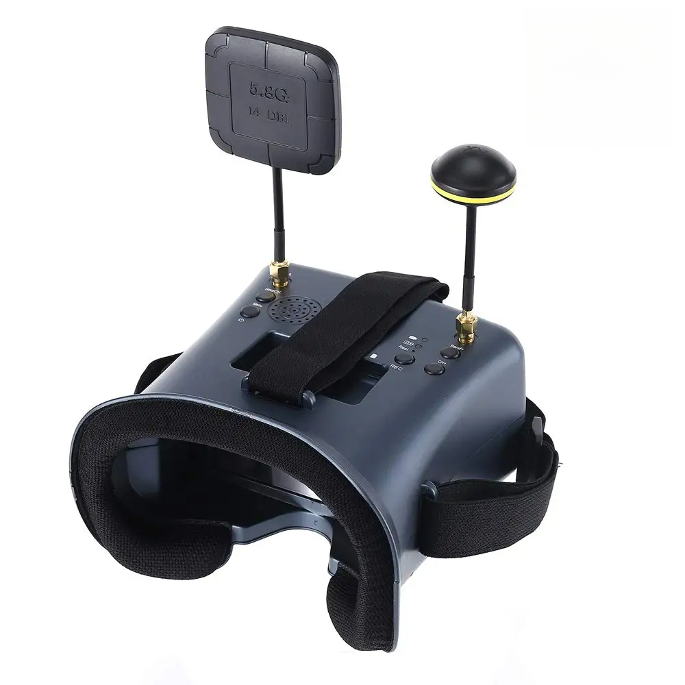 Fpv Goggles Headset - 5,8G 40CH 4,3 Zoll 800*480 Video