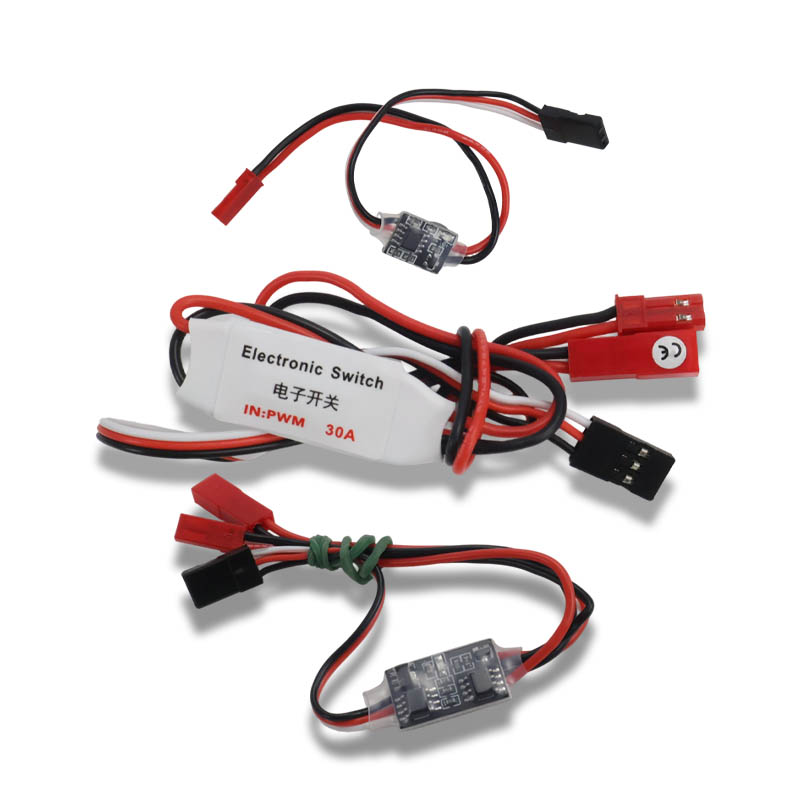Drone Switch Rc - 3-30V Schutzschalter für Luftfahrtmodelle, PWM-Signalregler, 2-30A