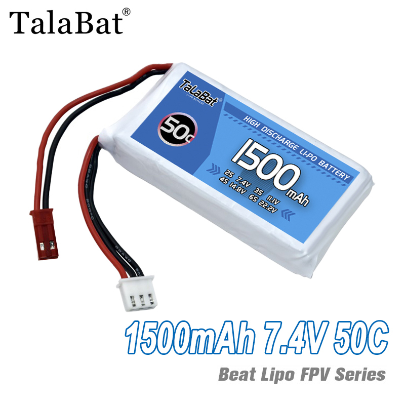 Drone Zll Rc - 3Pcs TalaBat 50C 1500mAh 7,4 V
