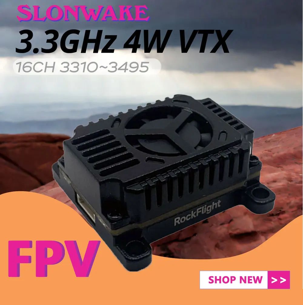 SLONWAKE FPV 3.3G 16CH 4000mW  – Drone Rc Car Bewertung und Preis