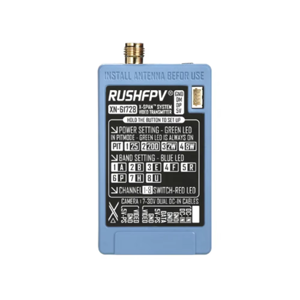 RUSHFPV 6.1‑7.2G 8W X61728 VTX – Drone Rc Receiver And Transmitter Bewertung und Preis
