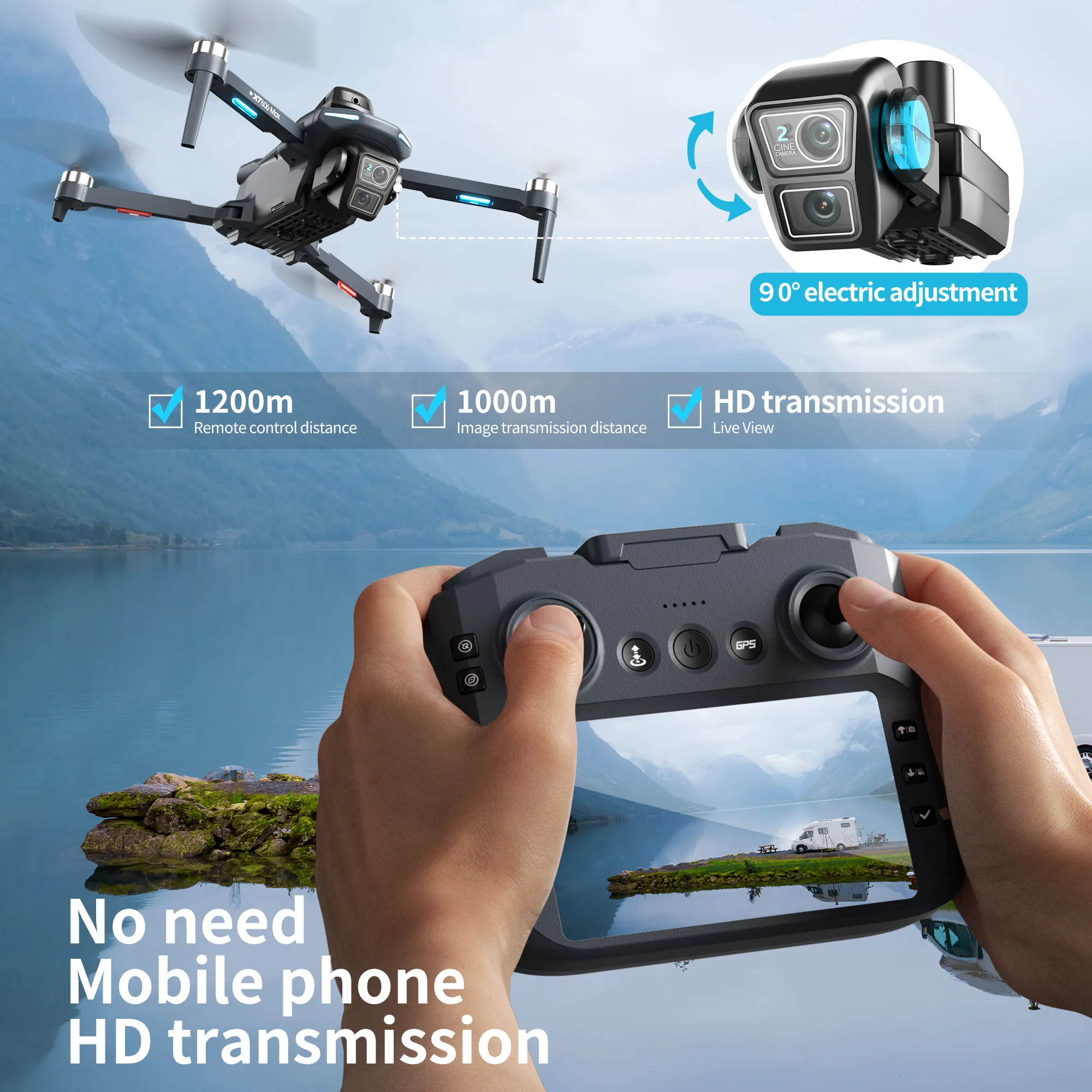 Original XT606 Drohne Professi – Drone App Rc Fpv Bewertung und Preis