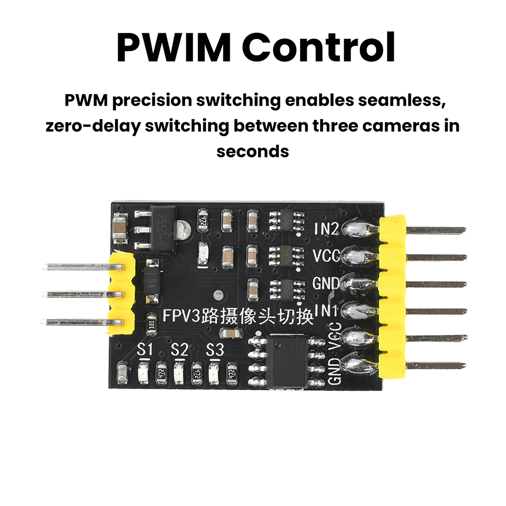 DC5-12V 3-Kanal-Video-Schaltmo – Drone Switch Rc Bewertung und Preis