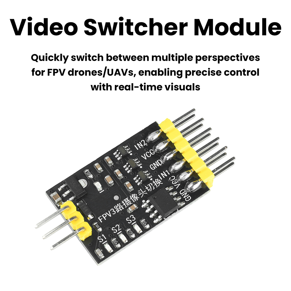 DC5-12V 3-Kanal-Video-Schaltmo – Drone Switch Rc Bewertung und Preis