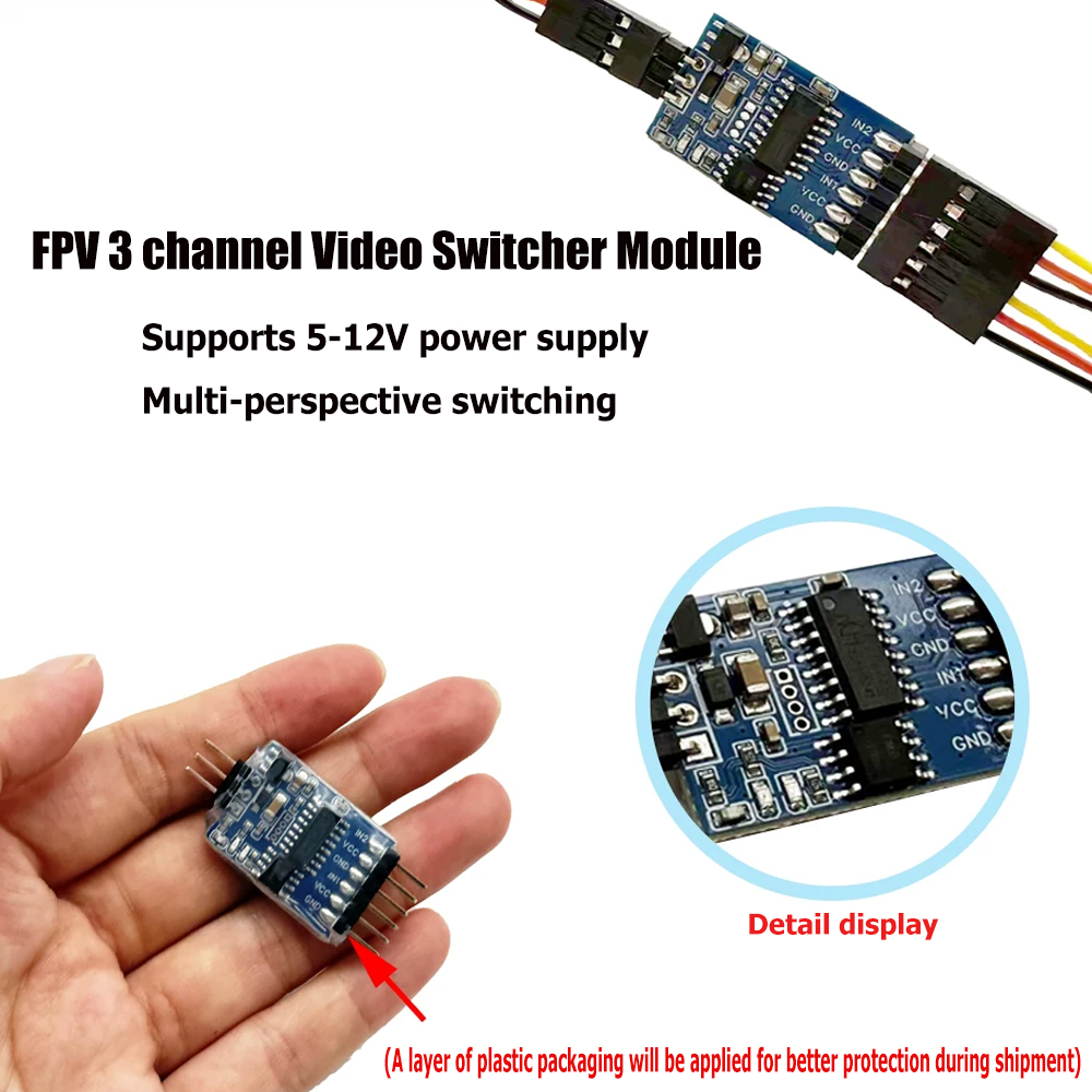 5,8G 3-Kanal-Video-Switcher-Mo – Drone Switch Rc Bewertung und Preis