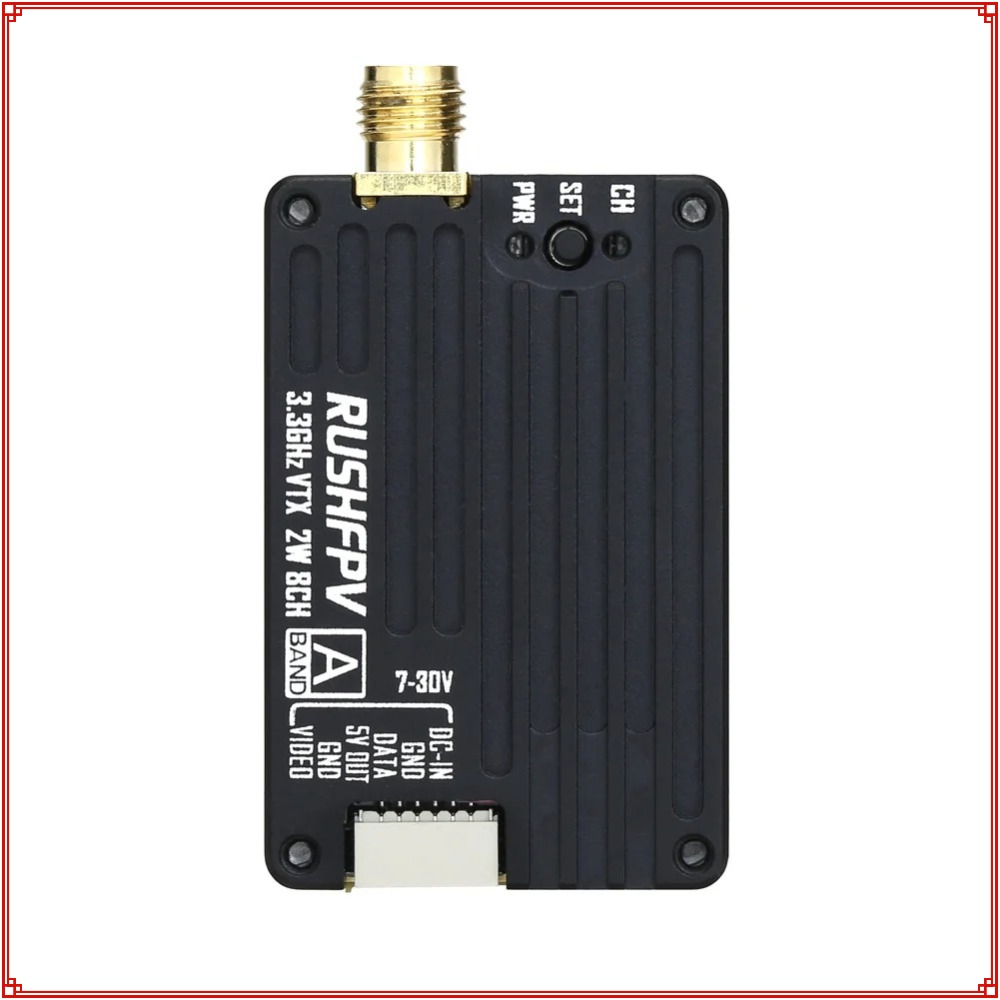 2026 Neuer RUSHFPV 3.3G 2W VTX – Drone Rc2 Bewertung und Preis