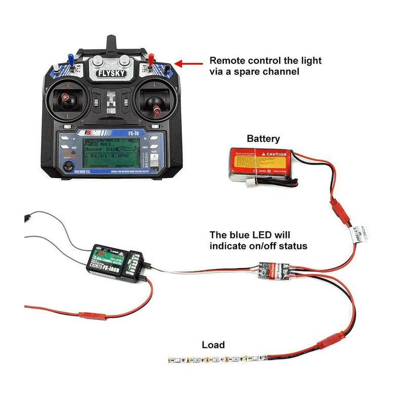 2-20A Hochstrom-Fernsteuerungs – Drone Switch Rc Bewertung und Preis