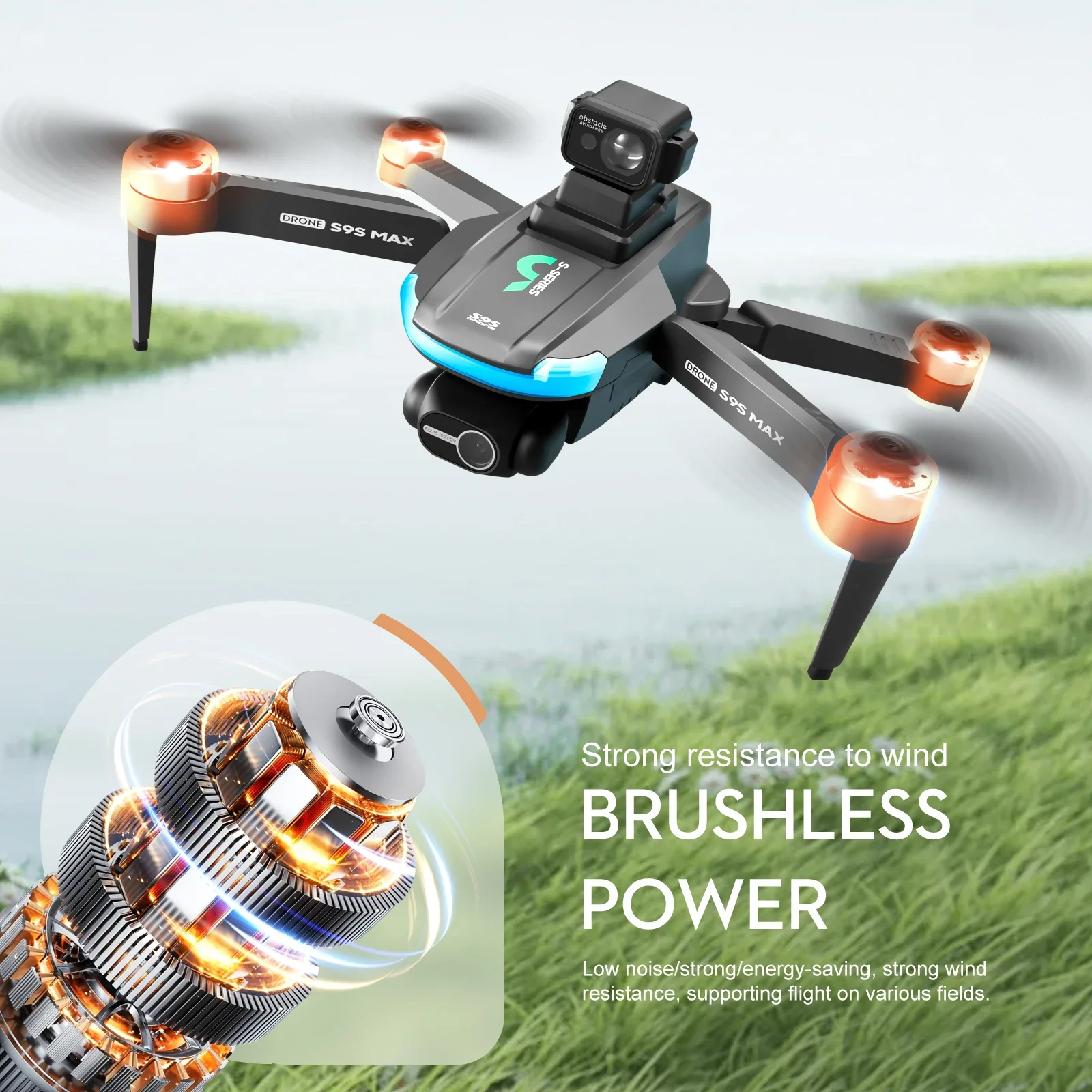 NEUE S9S MAX MINI Drone 4K 2-A – Drone Rc With Screen Bewertung und Preis