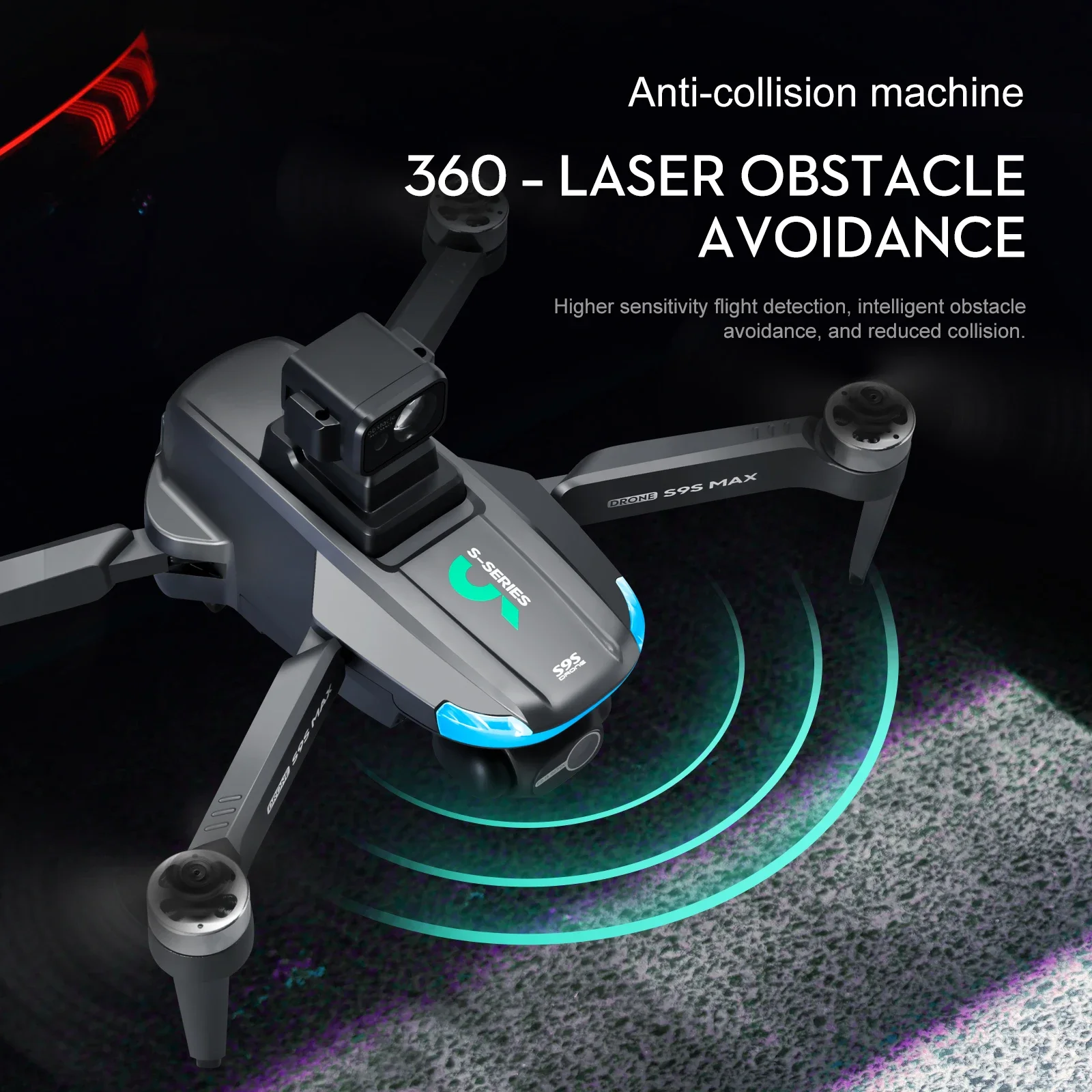 NEUE S9S MAX MINI Drone 4K 2-A – Drone Rc With Screen Bewertung und Preis