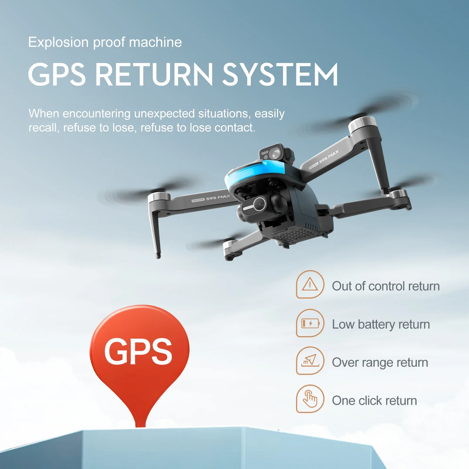 NEUE S9S MAX MINI Drone 4K 2-A – Drone Rc With Screen Bewertung und Preis