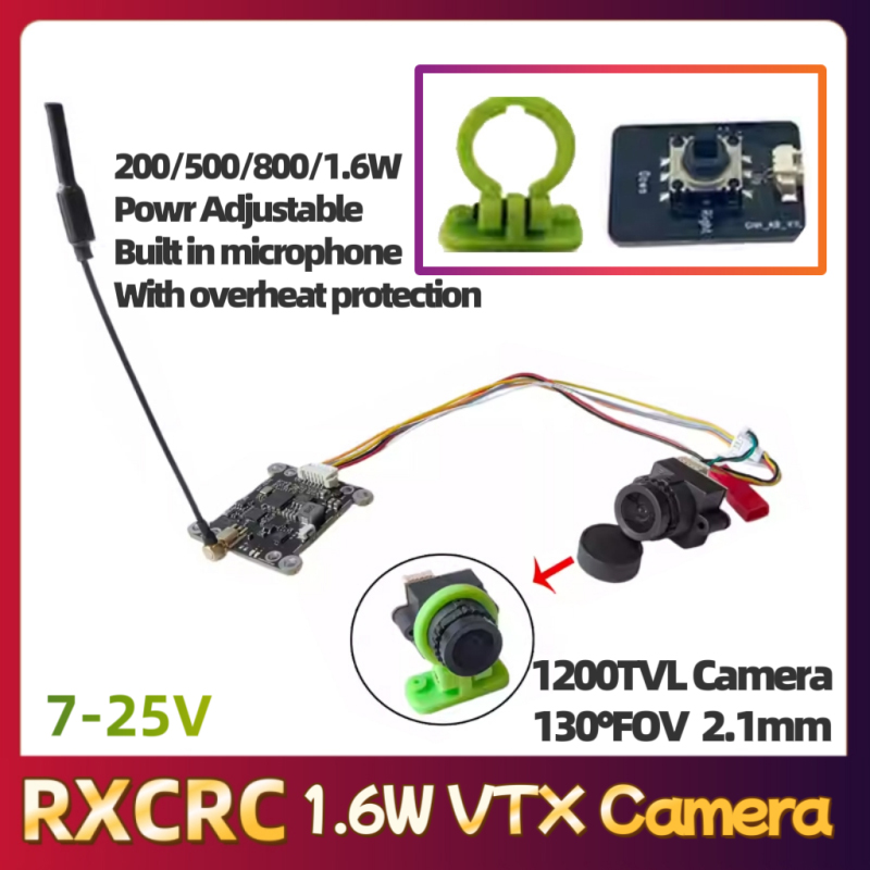 RXCRC 5,8G Modul 48CH 1,6 W VT – Fpv Drone Camera Bewertung und Preis
