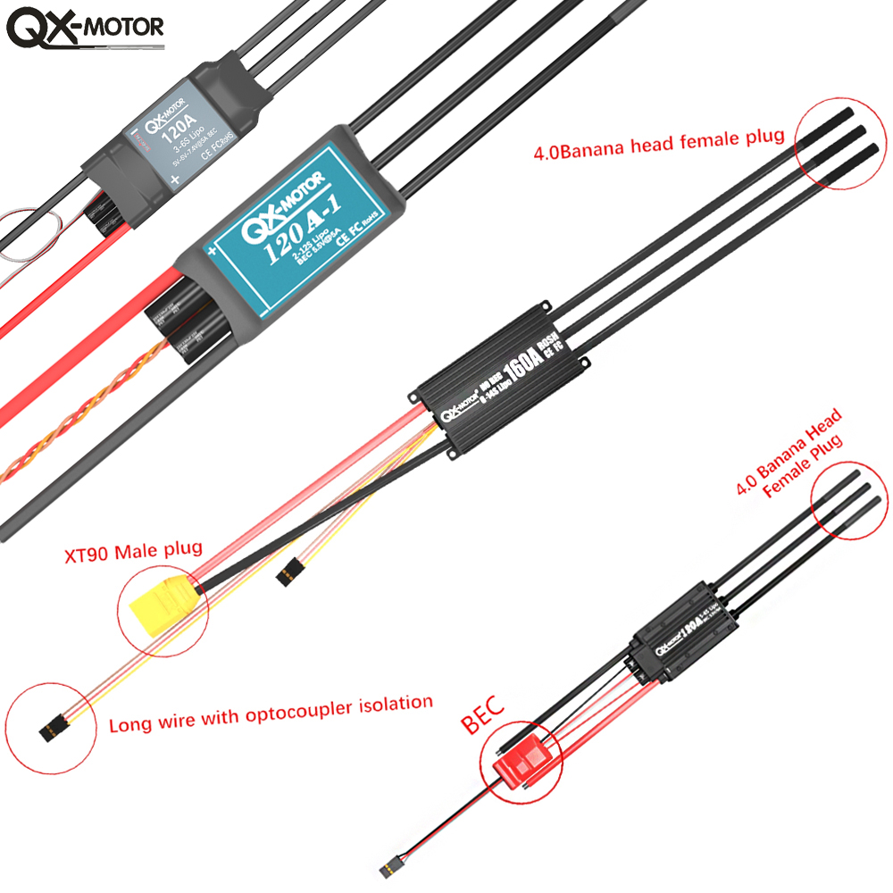 20A-120A Bürstenloser ESC-Gesc – Drone Tech Rc Bewertung und Preis