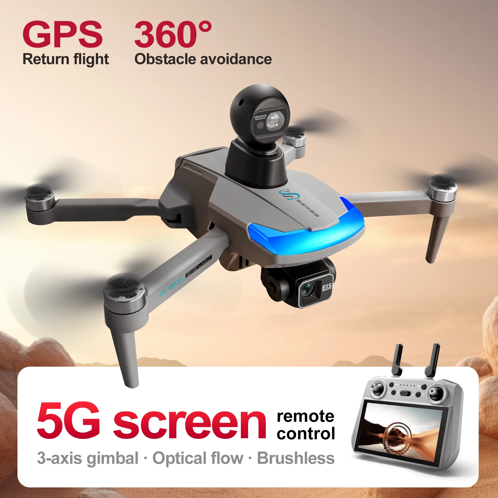 S185 Professionelle Drohne 2,7 – Drone Rc Harness Bewertung und Preis