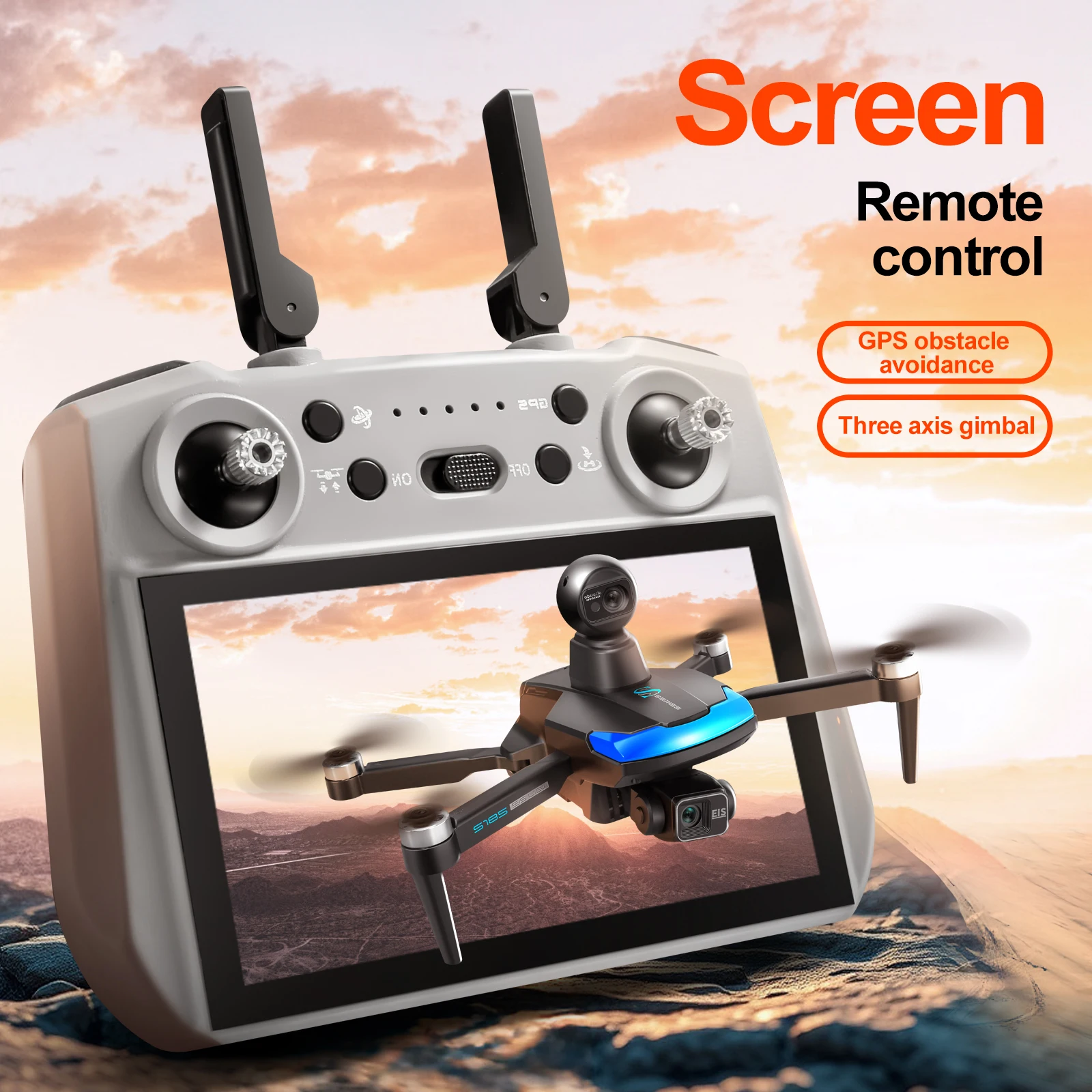S185 Professionelle Drohne 2,7 – Drone Rc Harness Bewertung und Preis