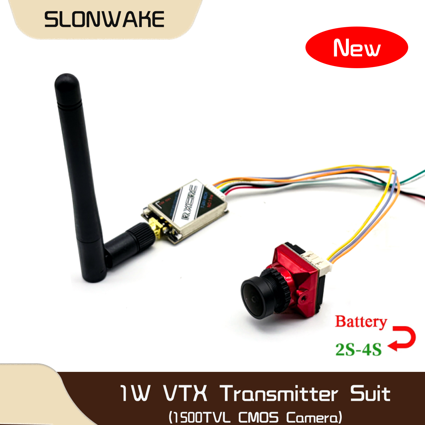 SLONWAKE 5.8G 48CH 1W VTX 100/ – Fpv Drone Camera Bewertung und Preis