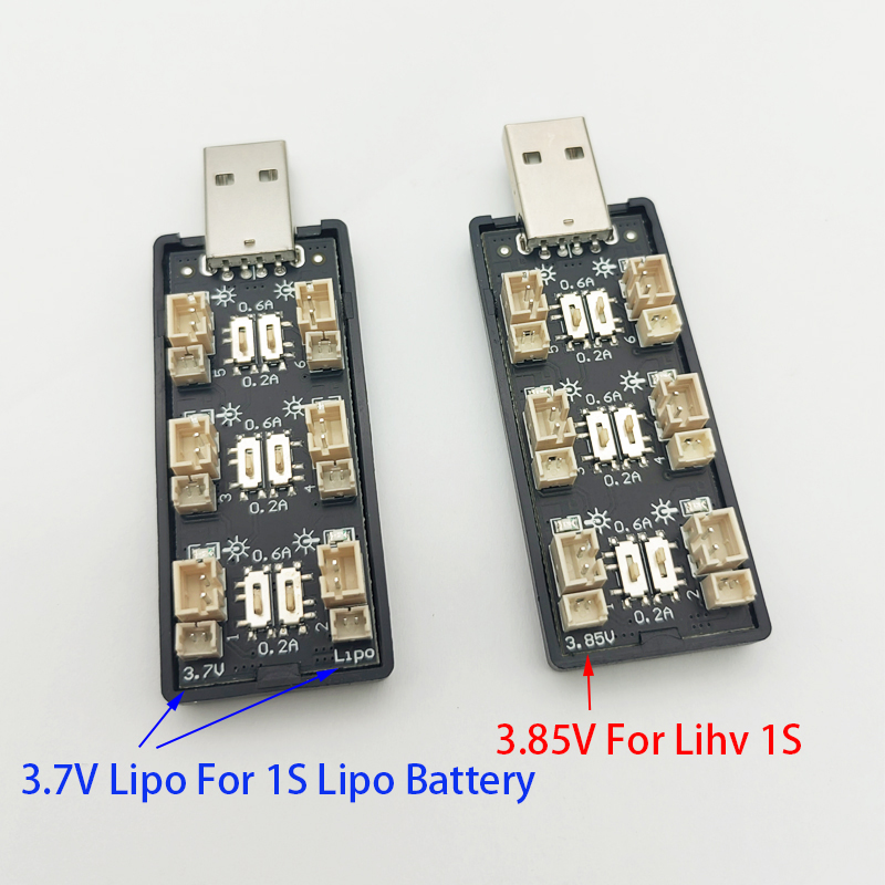 6CH USB 1S LiPo/LiHv 3,7 V/4,2 – Drone Rc Ufo Bewertung und Preis