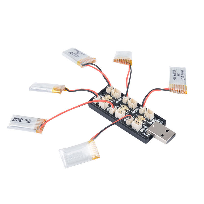 6CH USB 1S LiPo/LiHv 3,7 V/4,2 – Drone Rc Ufo Bewertung und Preis