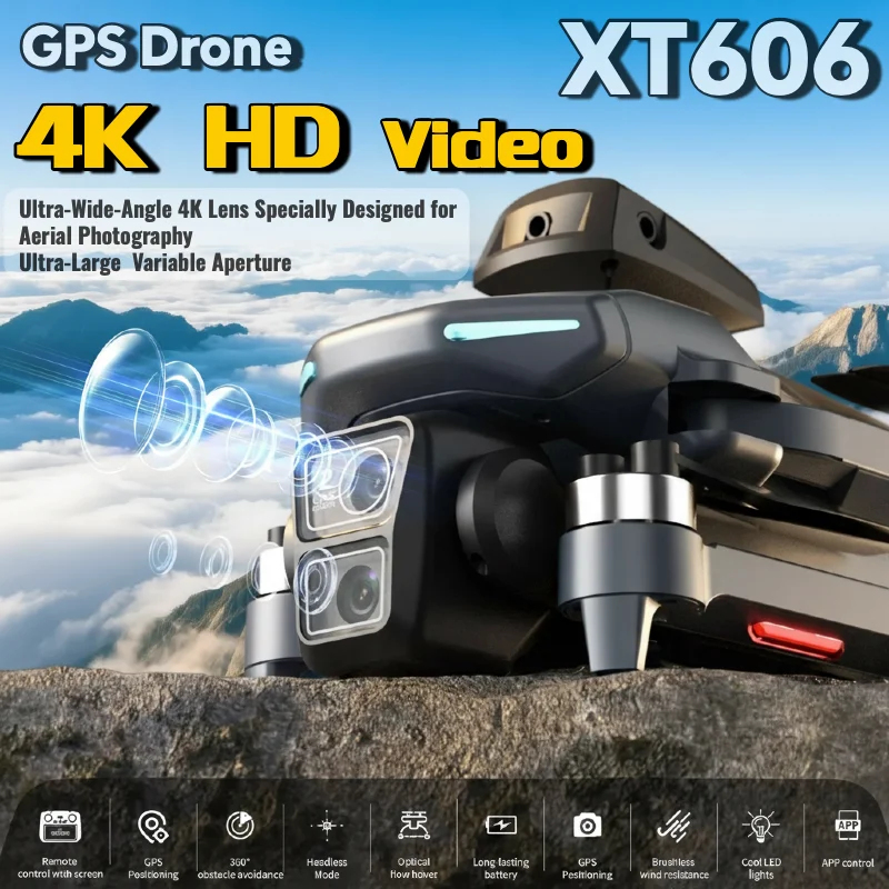 XT606 Drohne Professionelle 4K – Drone Rc With Screen Bewertung und Preis