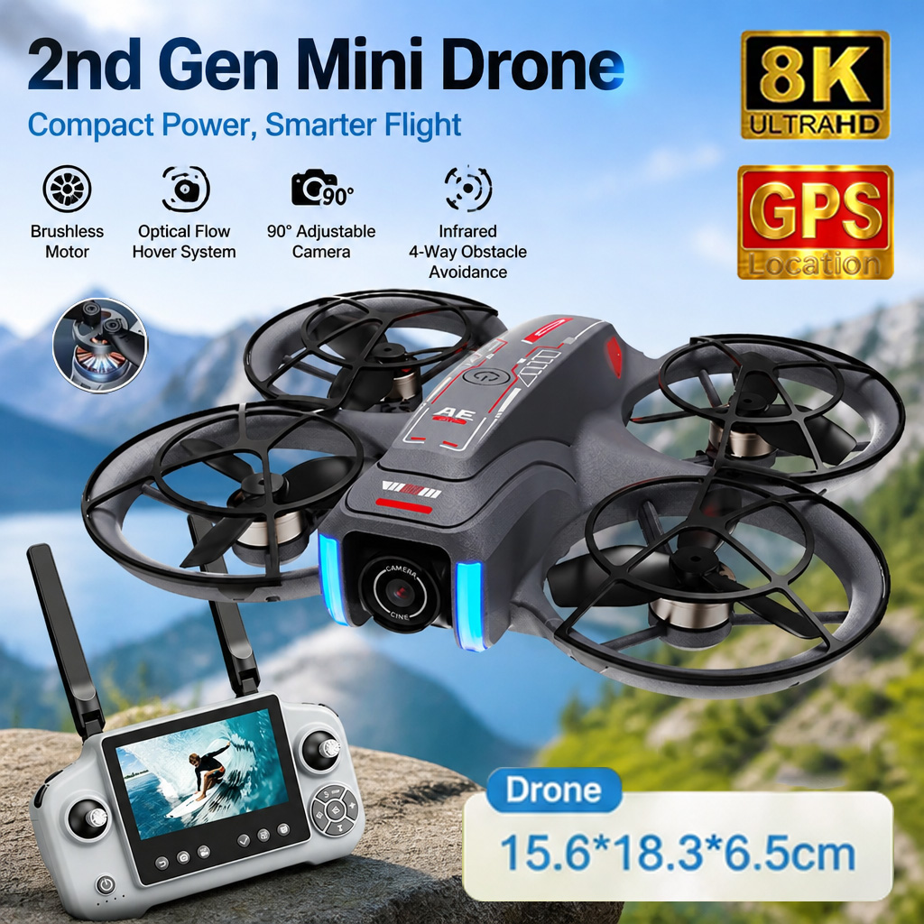 AE21 Mini-Drohne Spielzeug 8K  – Drone Rc With Screen Bewertung und Preis