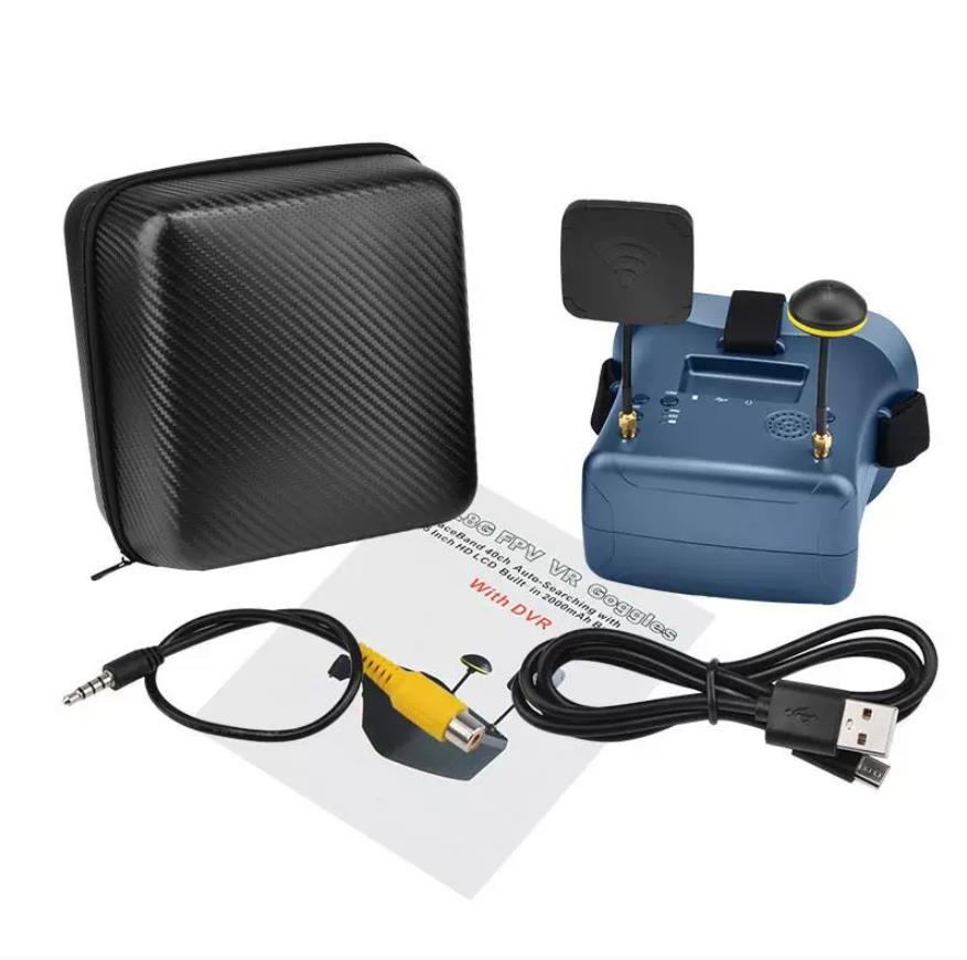 EV800D 5.8G 40CH 5 Zoll/4,3 Zo – Fpv Goggles Headset Bewertung und Preis