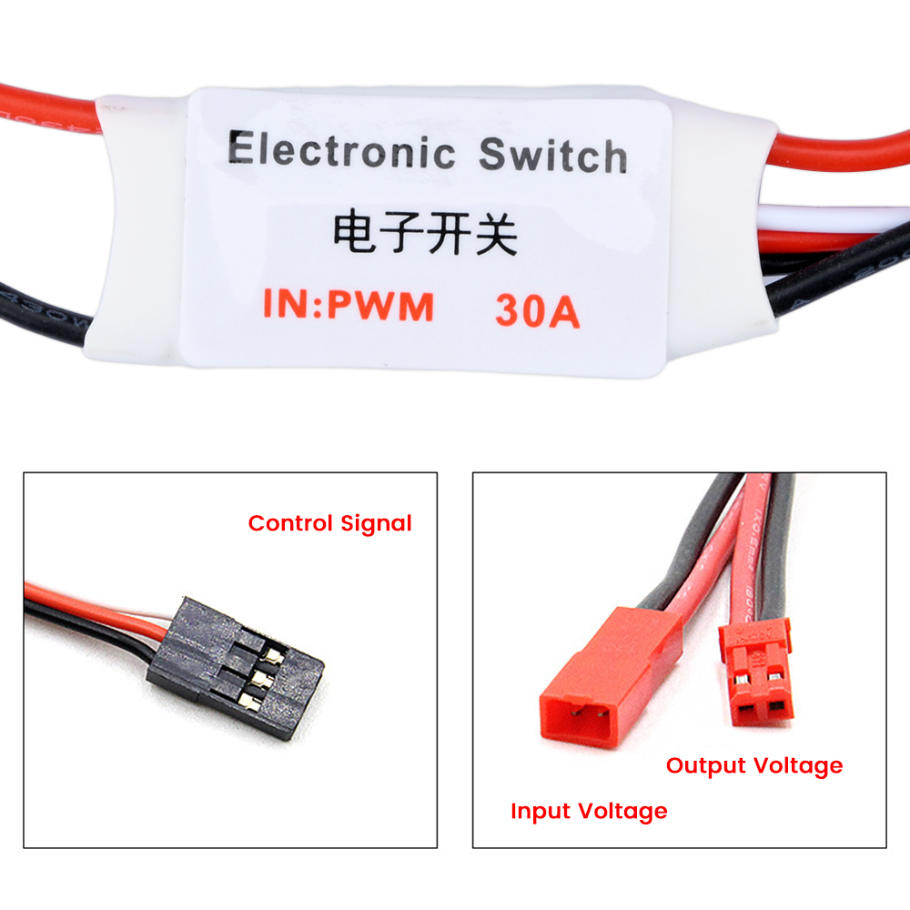2 ~ 30A Hochstrom-Fernbedienun – Drone Switch Rc Bewertung und Preis