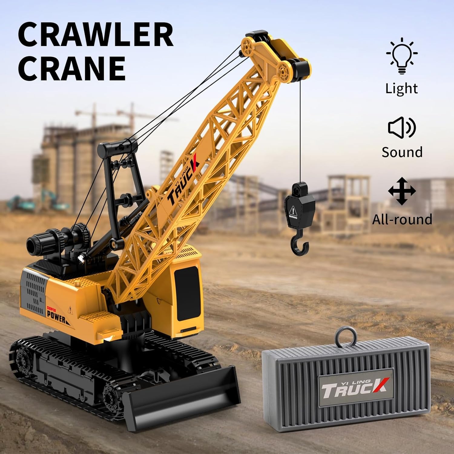 RC Crawler Kran Spielzeug aus  – Drone Vera Rc Bewertung und Preis
