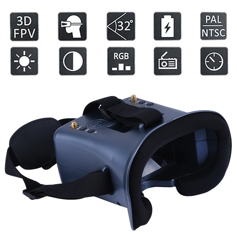 5,8G 40CH 4,3 Zoll 800*480 Vid – Fpv Goggles Headset Bewertung und Preis