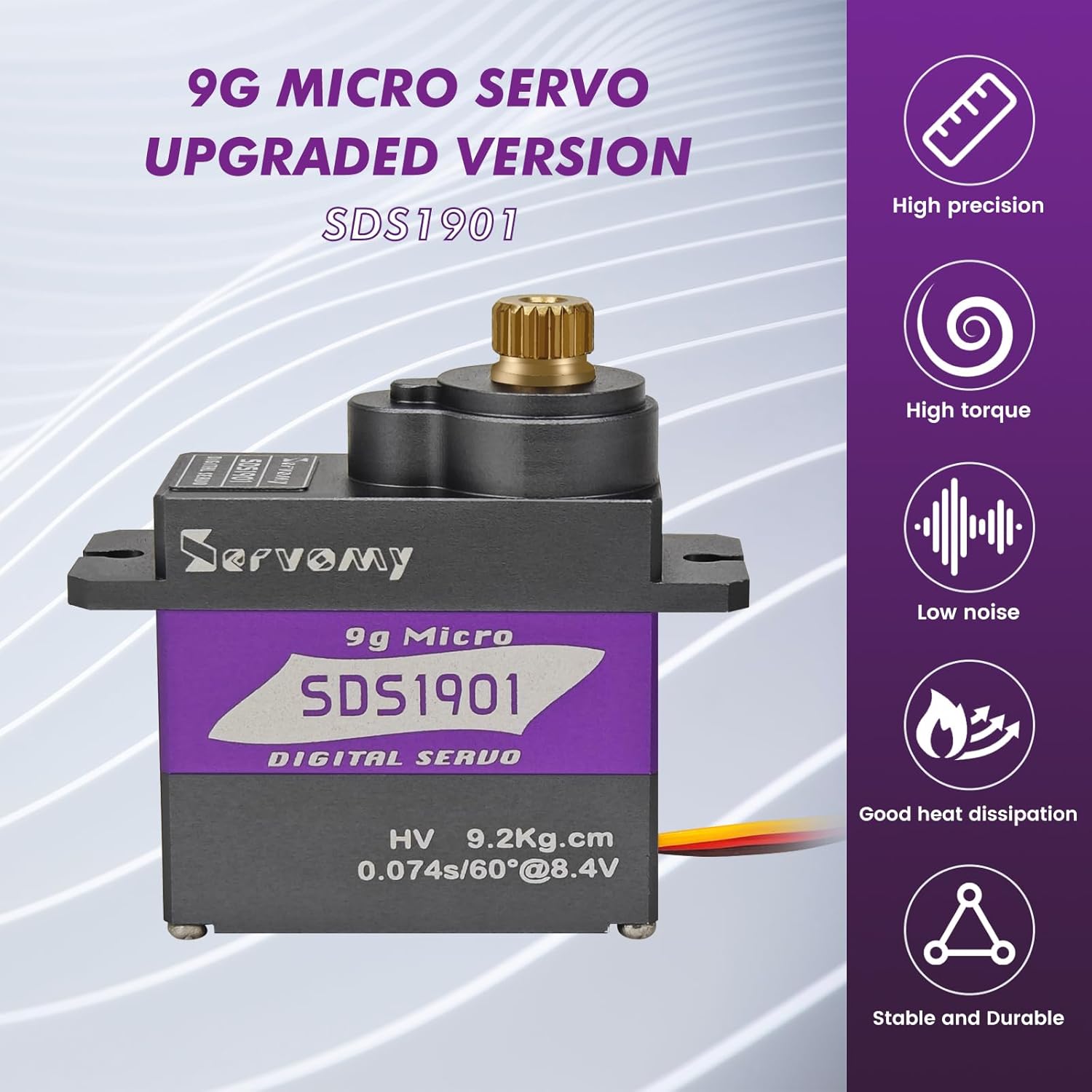 SERVOMY-SDS1901 Digital 9G Mic – Drone Rc Car Bewertung und Preis