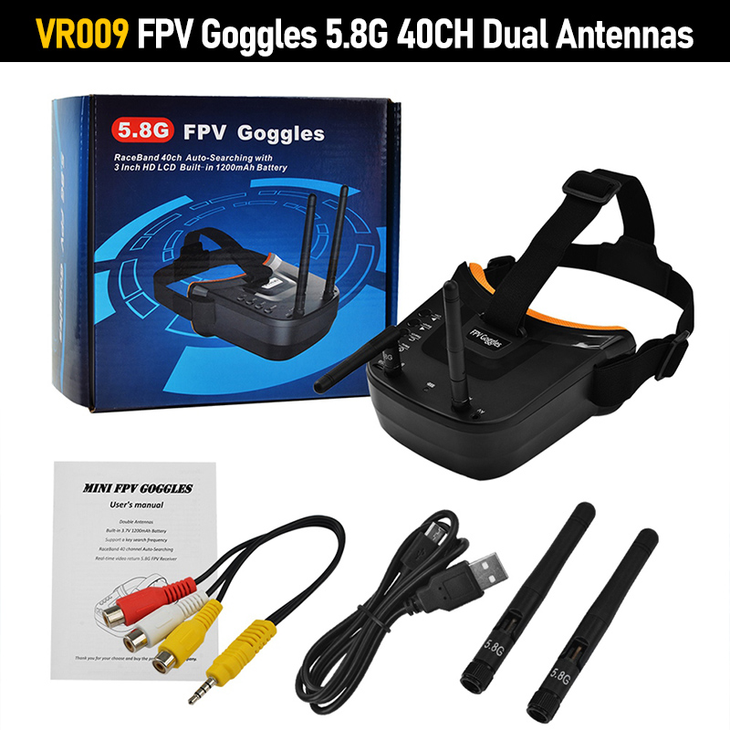 VR009 FPV-Brille mit 3,0 Zoll  – Fpv Goggles Headset Bewertung und Preis
