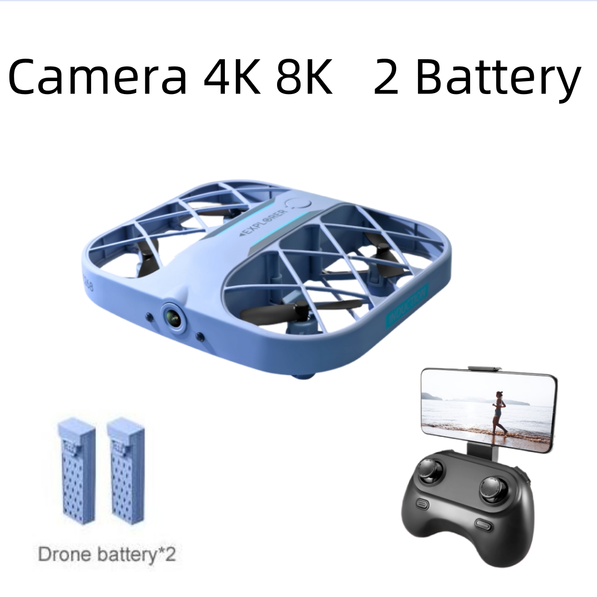 JJRC H107 FPV RC-Drohne mit 2  – Drone App Rc Fpv Bewertung und Preis