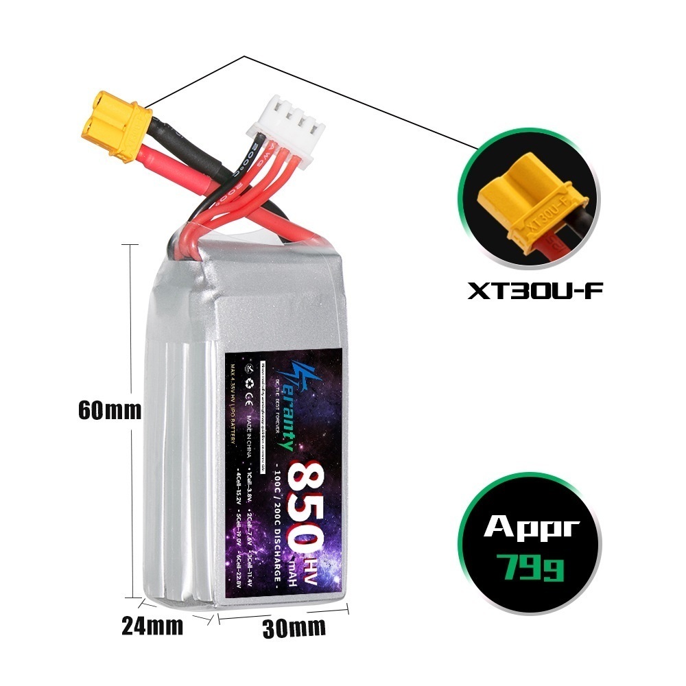 1/2/3PCS TERANTY 3S 11,4 V Lip – Drone Tech Rc Bewertung und Preis